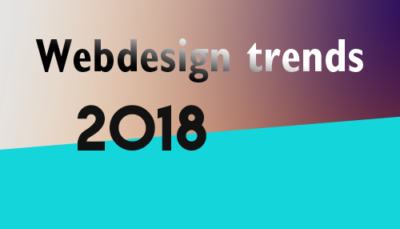 Trends in webdesign 2018