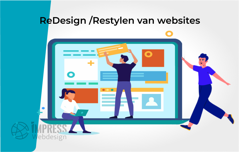 Restylen / re-design Wordpress site door Impress webdesign
